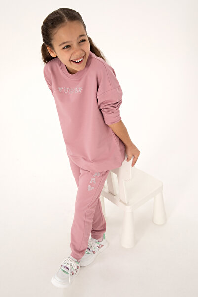 U.S. Polo Assn. بنطال رياضي أوركيد جوجر للبنات 50317895-VR221