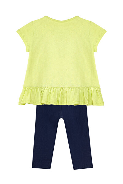 MSHB&G Bee Hummingbird Girls Summer Ruffle T-Shirt Leggings Set