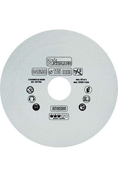 richmann Disc diamantat pentru sticla, taiere uscata, 115x22.23 mm,