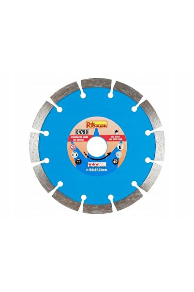 richmann Disc diamantat segmentat, beton, taiere uscata,150 mm/22.23 mm,