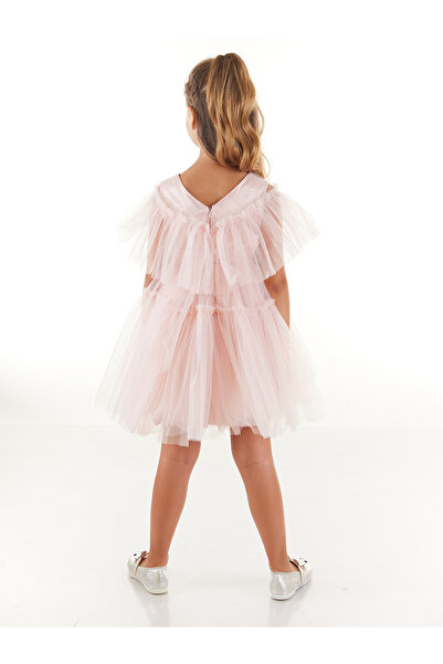 Daisy Glitter Tulle Tutu Fluffy Girl's Evening Dress