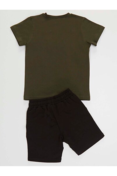 MSHB&G Three Tigers Boys T-Shirt Shorts Set