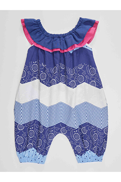 Denokids Flamenco Girl's Poplin Jumpsuit