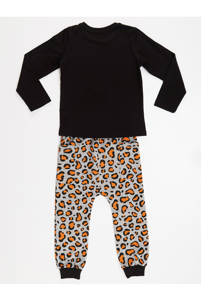 Denokids Little Leopard Girl's T-shirt Trousers Set