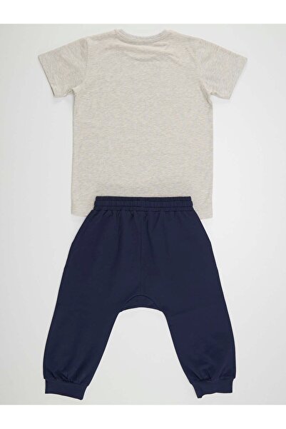 MSHB&G Blue Skateboard Boy T-shirt Capri Shorts Set