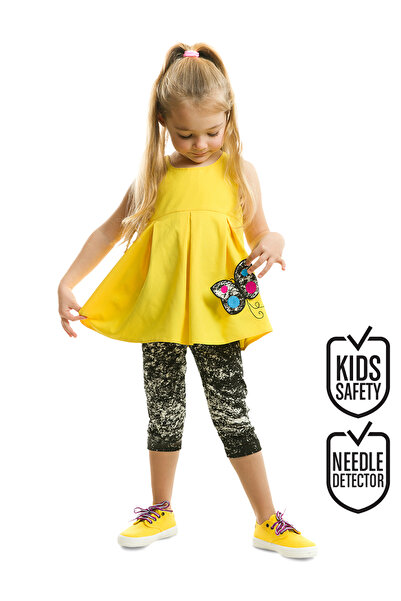 MSHB&G Kelebek Girl's Tunic Tights Summer Set