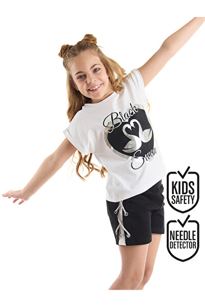 MSHB&G Black Swan Girl T-Shirt Shorts Set