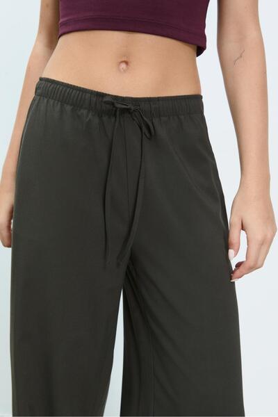 Stradivarius Long flowing smart trousers