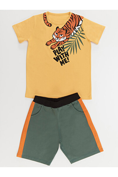 MSHB&G Player Tiger Boy's T-Shirt Shorts Set