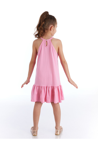 MSHB&G Pink Strap Seacorn Girl's Summer Dress