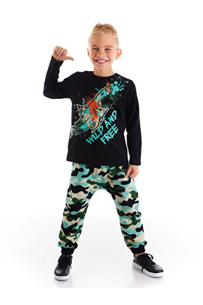 MSHB&G Shark Boy T-shirt Trousers Set