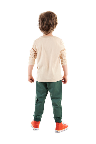 MSHB&G Boy's Long Sleeve T-shirt and Trousers Set - Up Dozer