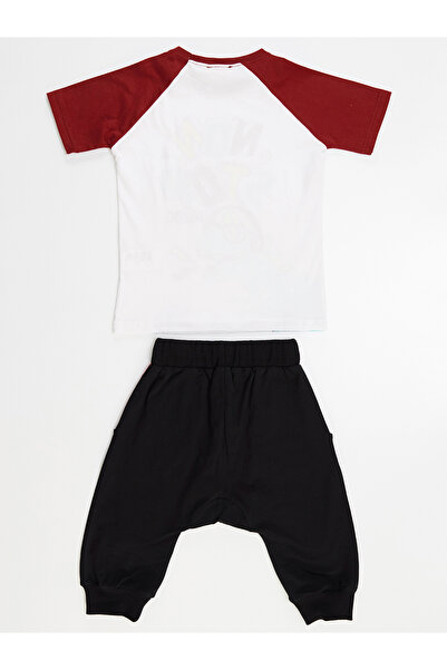 MSHB&G Dino Music Boy's T-shirt Capri Shorts Set