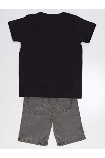 MSHB&G Fast Boy T-shirt Denim Shorts Set