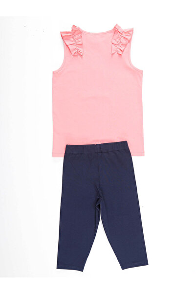 Denokids Kitten Girl T-shirt Tights Set