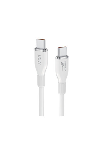 WINNER Silicone Charging and Data Cable 60W Type-C to Type-C