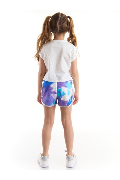 MSHB&G Blue Star Girl's T-Shirt Shorts Set
