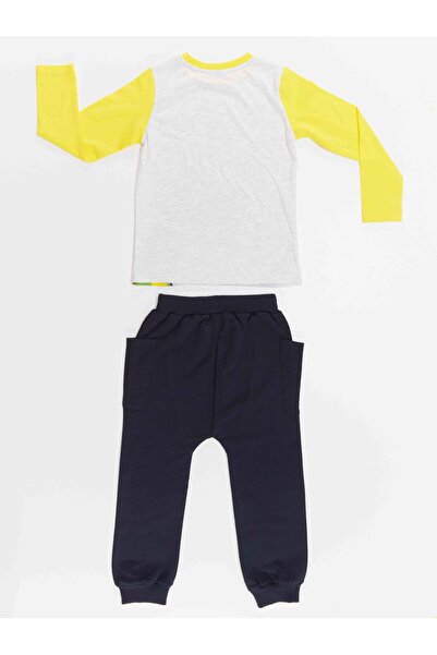 Denokids Rawr Dino Boy T-shirt Trousers Set