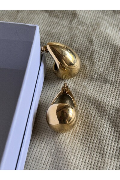 BİJUKO TAKI Stilinizi Parlatın أقراط نسائية أنيقة على شكل قطرة، تصميم عصري وح...