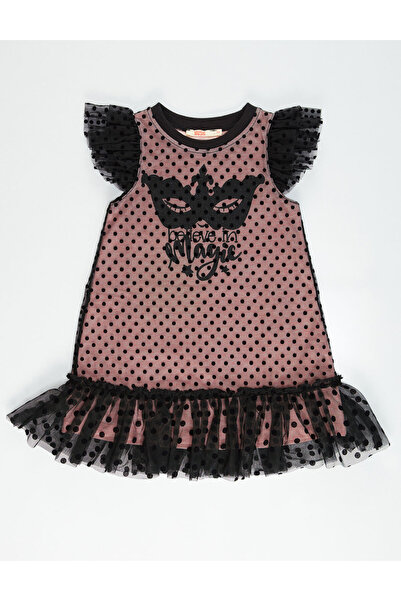 MSHB&G Dívčí šaty Believe Magic Tylle Pink Velikost: 9 let