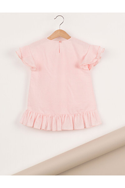 Ollie&Olla Pink Nope Girl's Blouse