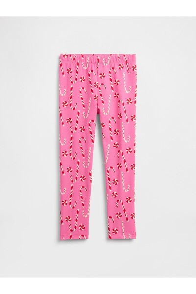 GAP Kız Bebek Pembe Pull-On Stretch Jersey Tayt