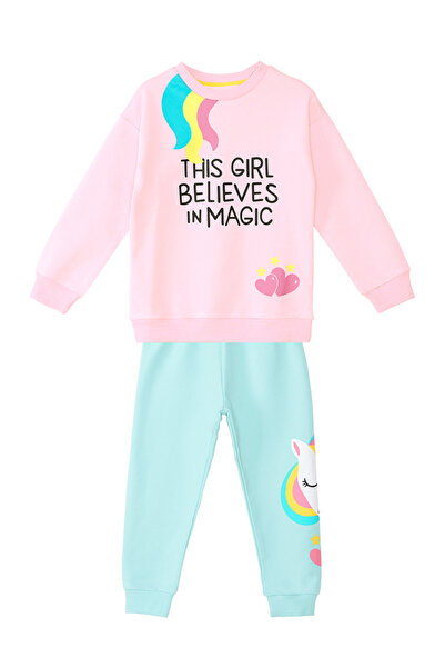 Denokids Girl's Magic Tracksuit Set for Girls