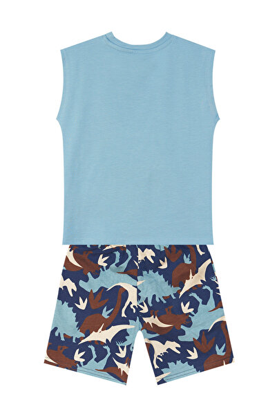 Denokids Boy's Summer Titan T-Shirt and Shorts Set