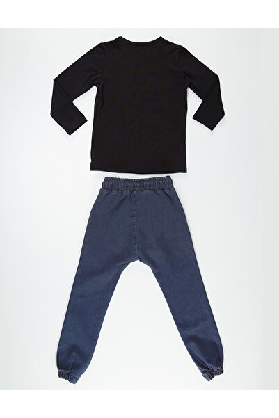 MSHB&G Herecký chlapec Tričko Džínové kalhoty Set