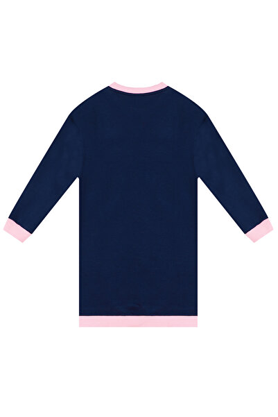 MSHB&G Μακρυμάνικο φόρεμα για κορίτσια Navy Blue