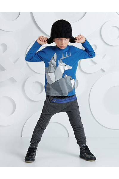 MSHB&G Σετ παντελόνι Wild Friends Boy's T-shirt