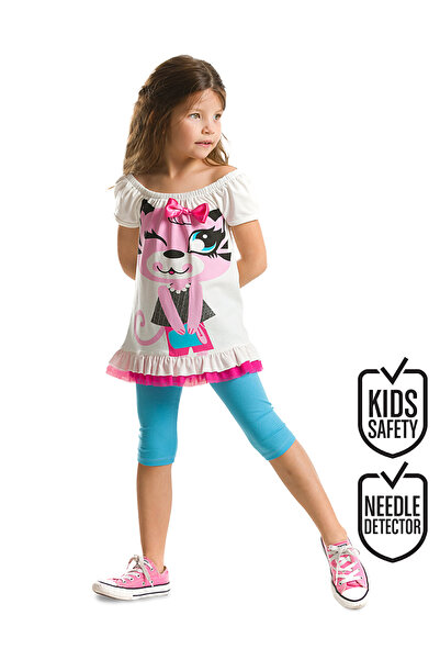 MSHB&G Pink Cat Girl's Tunic Set