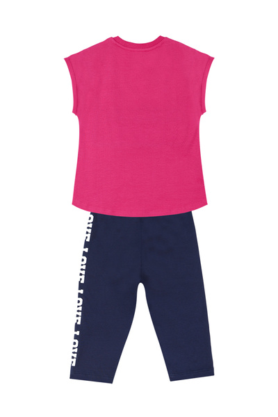 MSHB&G Girl's T-shirt Set with Unicorn Bag