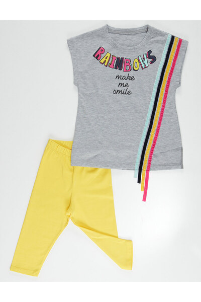 MSHB&G Rainbows Girls Tunic Tights Set