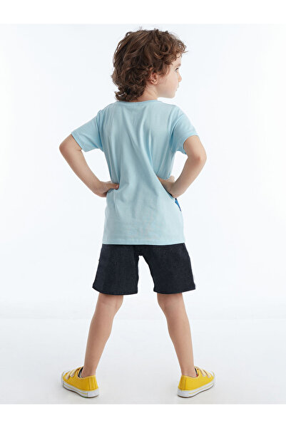 MSHB&G Σετ σορτς T-shirt Dino Boy's Tropical