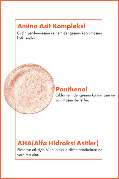 Maru.Derm AHA Duş Jeli 400 ML – Yenileyici & Pürüzsüzleştirici Asitli Vücut Temizleyici | Peeling Etkili