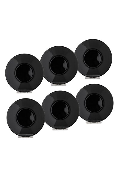 HIC Porcelain Dessert Plates Set 6 Piece