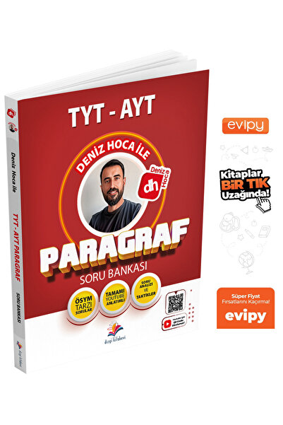 Dizgi Kitap 2026 Deniz Hoca Paragraf Soru Bankası