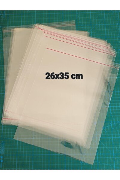 arminow YAPIŞKAN BANTLI ŞEFFAF POŞET 26X35 CM 25 ADET