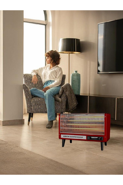 ARROW 4 LAMPS 2400W QUARTZ HEATER | RO-CP2400H