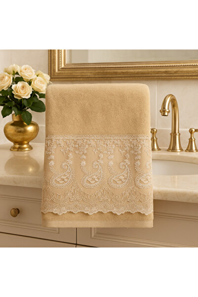 Çeyiz Bahçesi Весільний набір Liza 50&90 оксамитові рушники