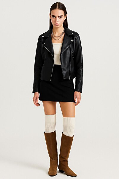 COTENCONCEPT 2 Pairs of Basic Thick Cotton Blend Over-The-Knee Socks