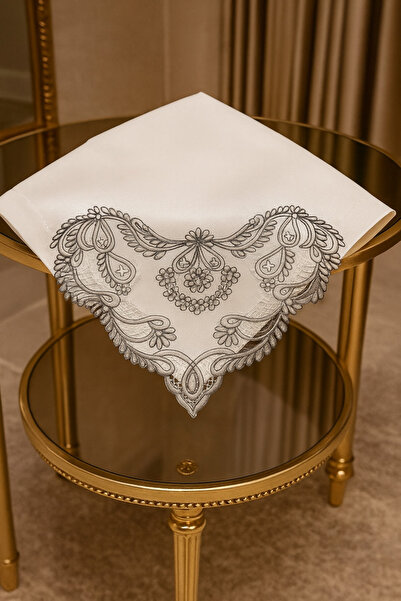 Çeyiz Bahçesi Çeyiz bahçesi Fransız dantelli saten bohça