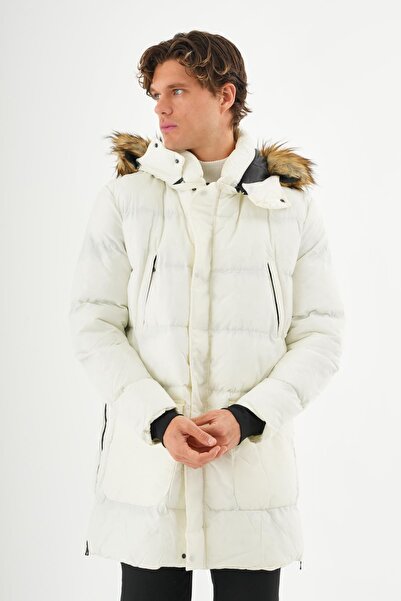 Cekmon Erkek Regular Fit Astarlı Rahat Giyim İç Cepli Mont