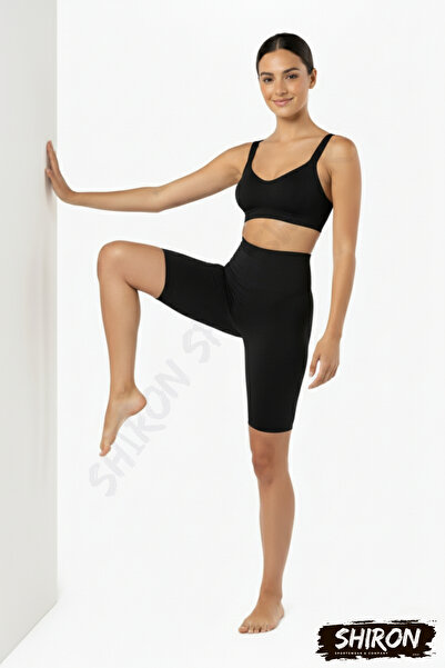 Shiron Sportswear&Company Culoare neagră Mărimea 2 Efect de slăbire Tăiere cu...