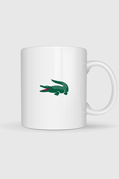 Bahriyeli Collection Green Crocodile Design Mug