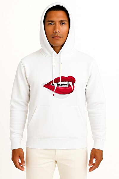 Bahriyeli Collection cu glugă Dracula Vampire, hanorac unisex cu design de pi...