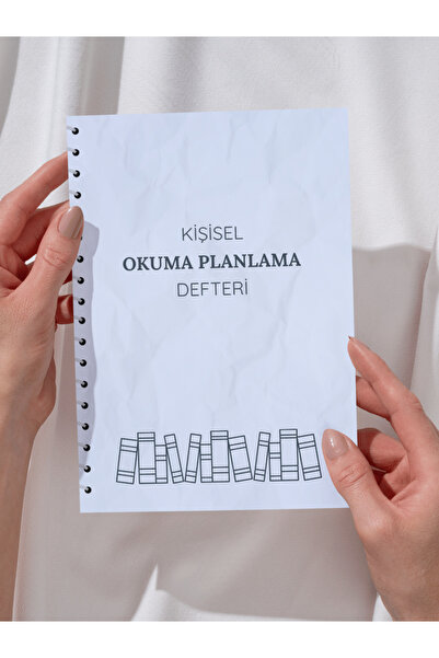 daily notebook Kitap Okuma Planlayıcı,defter, A5 (14X21 CM) Boyutunda