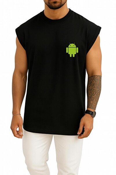 Bahriyeli Collection supradimensionat Android Logo Cep Atlet cu design mobil