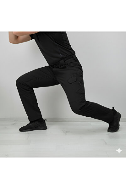 HalisMen Tgn Stretch Fabric Men's Tactical & Tactical Outdoor Pants Daily Use Comfortable Flexible Multi-Pocket